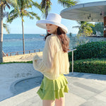 Skirt Split Three-piece Set Hot Spring Vacation Swimsuit