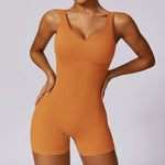 Fashion Sports Tight Fitness One-piece Women