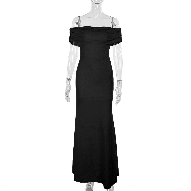 Fashion Personality Off-shoulder Dress Women