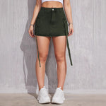 Fashion Personality All-matching Jeans Short Skirt For Women