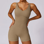 Fashion Sports Tight Fitness One-piece Women