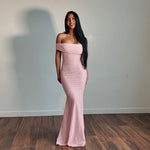 Fashion Personality Off-shoulder Dress Women