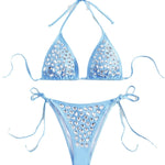 Fashion Personality Bikini Women's Split Swimsuit