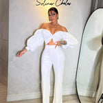 Fashion Casual Slim Fit Temperament Twinset Women