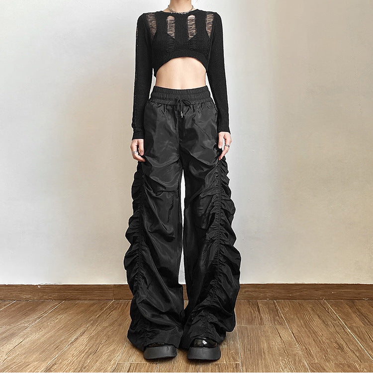 Loose Mop High Waist Casual Pants For Women