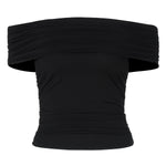 Women's Fashion Skinny Slimming Off-shoulder Top