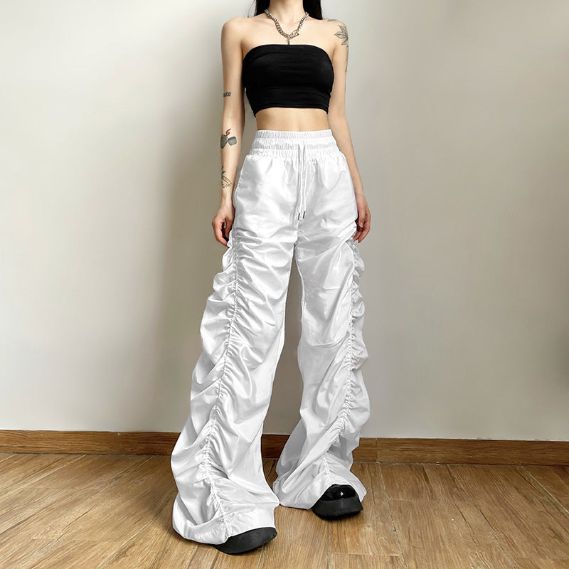 Loose Mop High Waist Casual Pants For Women