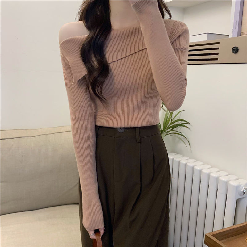 Retro Fashion High-end Off-shoulder Top