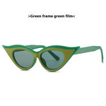 Cat Eye Pointed Model Style Sunglasses