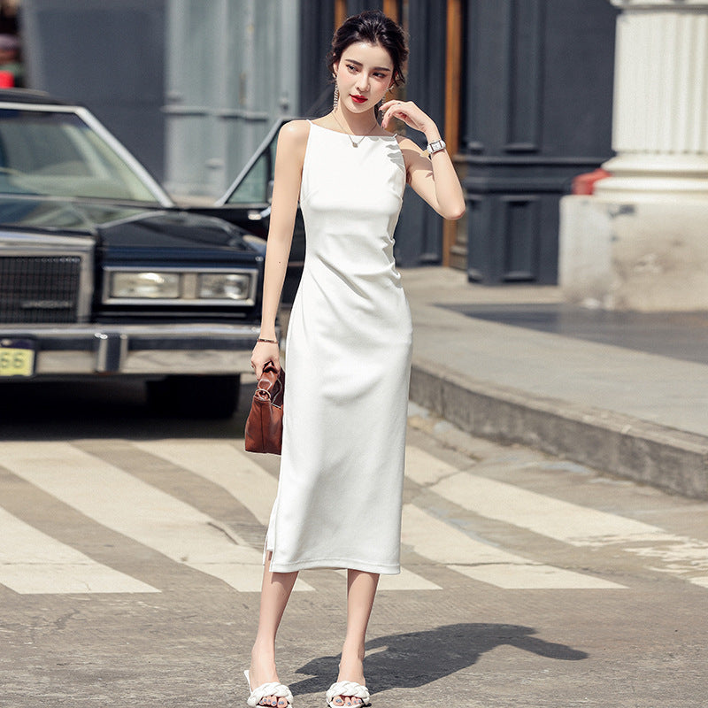 Off-shoulder Design Skirt For Women Gilding Party