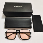 Women's Retro Simple Square Semi-rimless Sunglasses